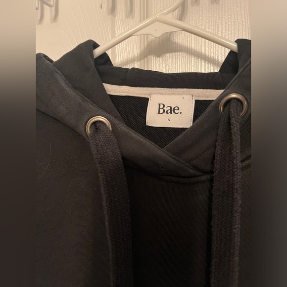 BAE the Label S Black Maternity/Nursing Hoodie - Picture 2 of 6